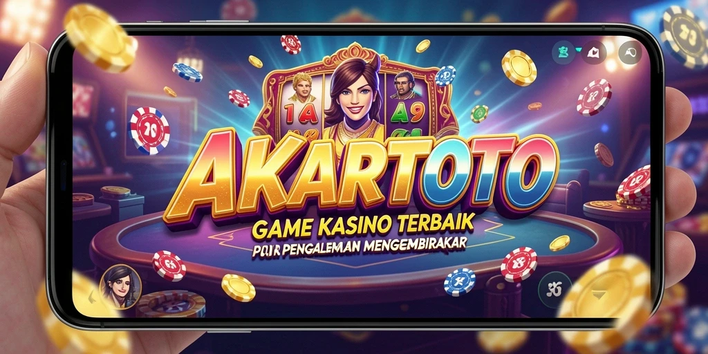 Tampilan menawan gameplay Kasino di AKARTOTO.