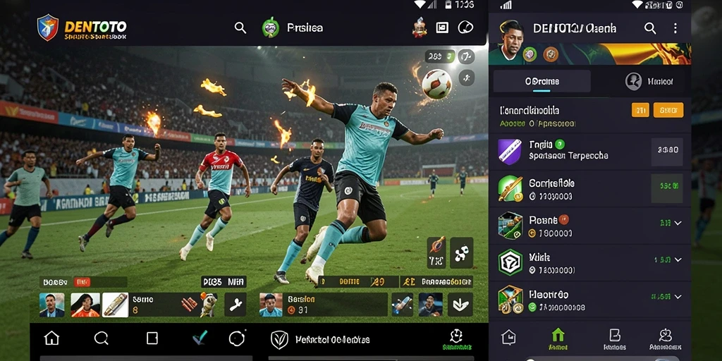 Tampilan menarik dari gameplay DENTOTO yang penuh aksi.