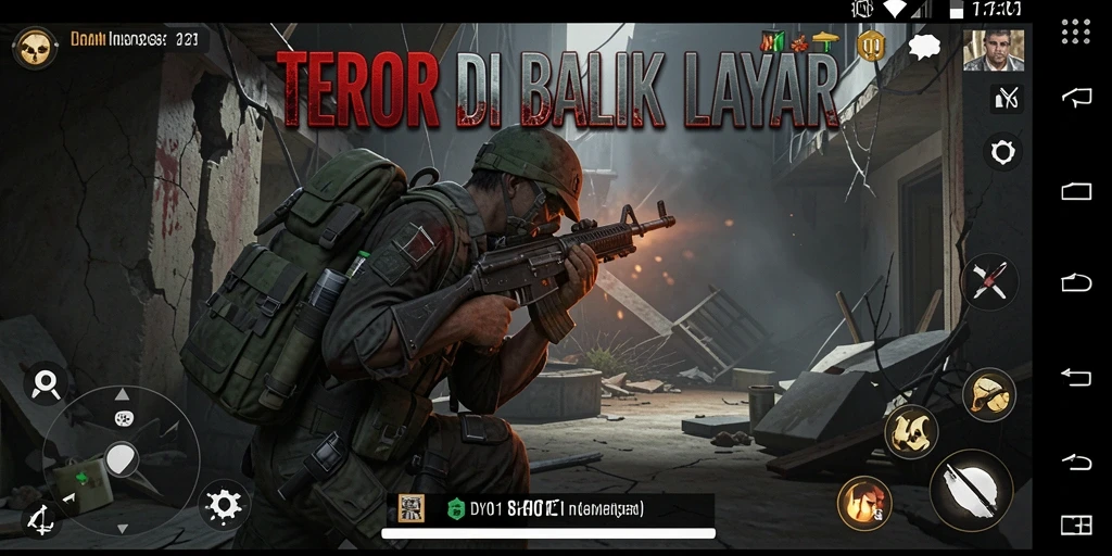 Gameplay mencekam di DY01 dengan atmosfer Horror yang mencekam.
