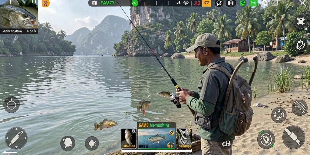 Tangkapan ikan besar di gameplay FAV77 yang seru.