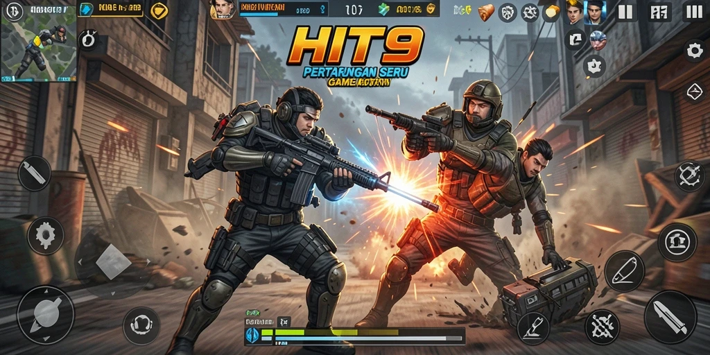 Gameplay intens dan grafis menakjubkan di HIT9.