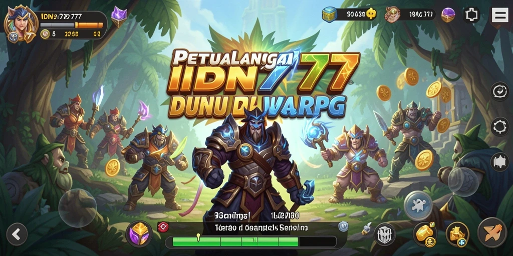Screenshot gameplay IDN777 menampilkan aksi petualangan yang mendebarkan.