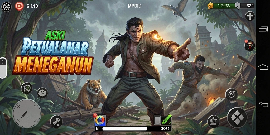 Tangkapan layar menampilkan aksi mendebarkan dari MPOID.