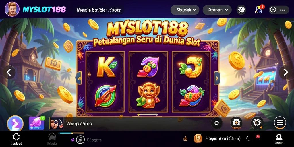 Tampilan menarik dari gameplay petualangan MYSLOT188 yang seru.