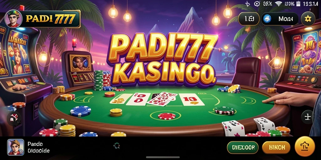 Tampilan gameplay seru dalam PADI777 yang menarik.