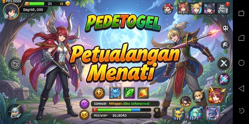 Tampilan screenshot gameplay PEDETOGEL yang menarik.