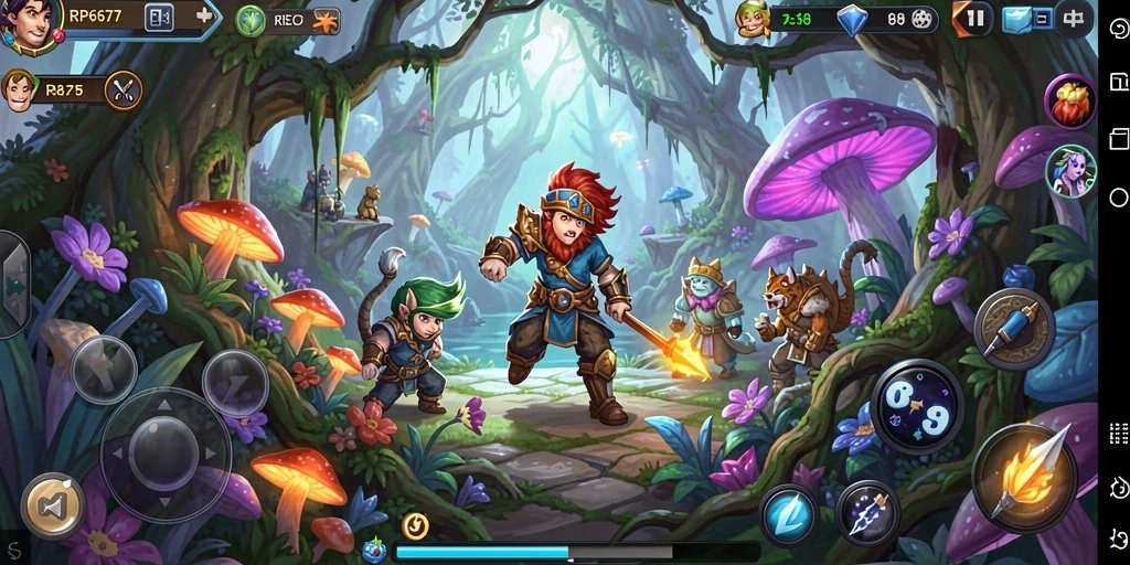Tangkapan layar RP6677 menampilkan gameplay yang mendebarkan dan pemandangan yang menakjubkan.