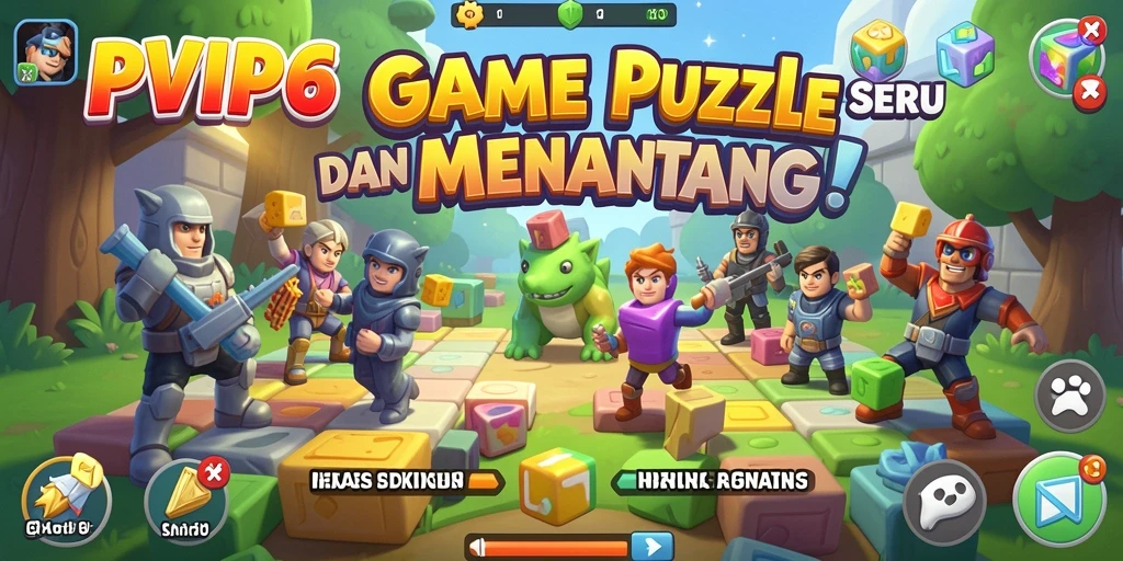 Tampilan gameplay RPVIP6 yang seru dan mengasyikkan.