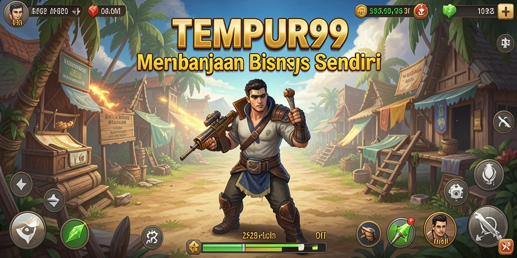Tampilan gameplay menarik dari TEMPUR99 yang menantang.