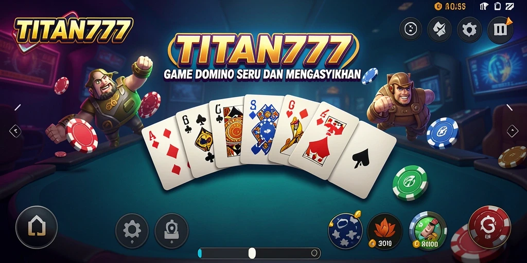 Tampilan gameplay TITAN777 yang menarik dan menghibur.