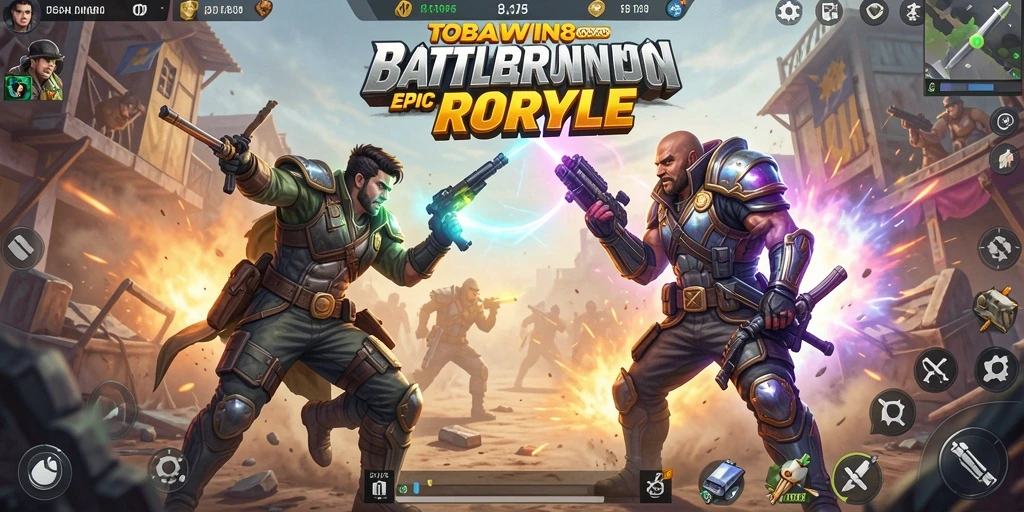 Tampilan seru dalam gameplay TOBAWIN88 yang menegangkan.