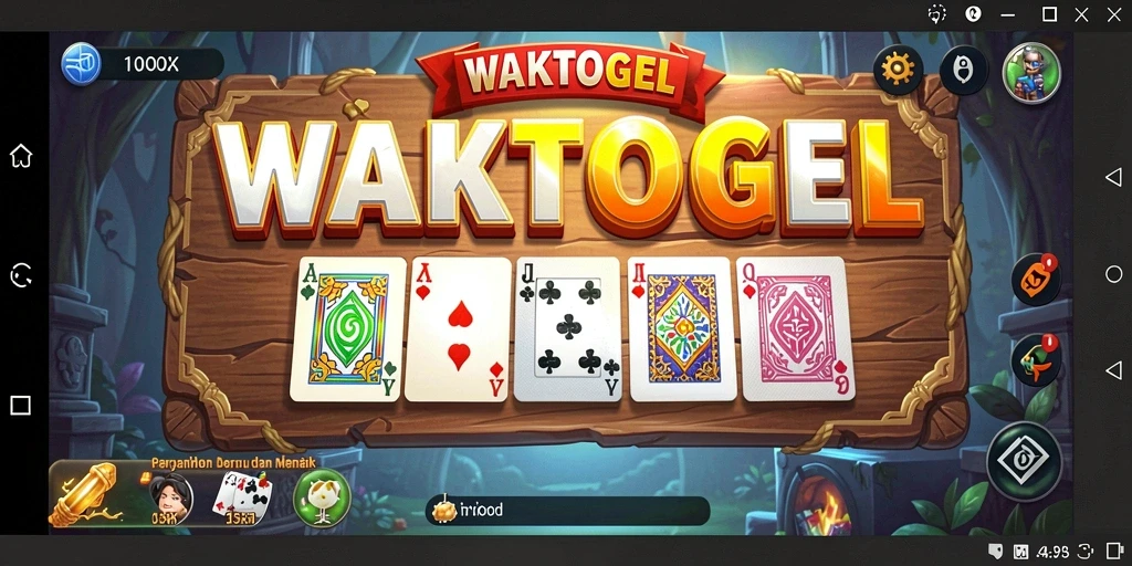 Tampilan menarik dari permainan Domino di WAKTOGEL.